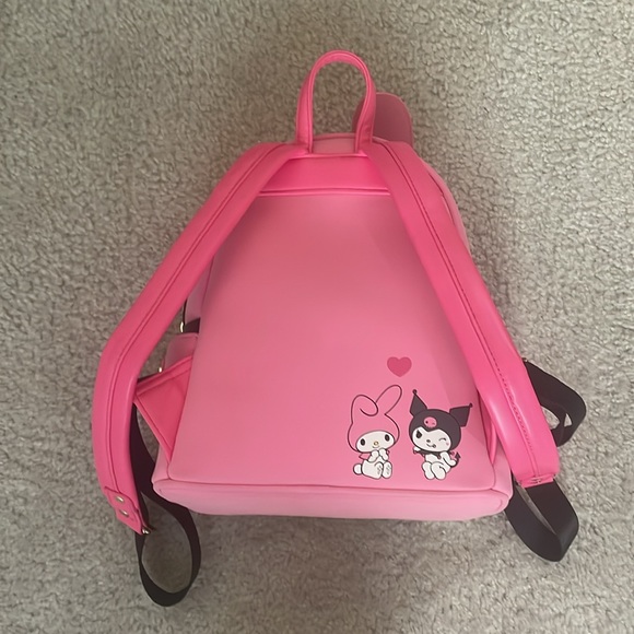 My Melody & Kuromi Loungefly mini backpack - Picture 3 of 5